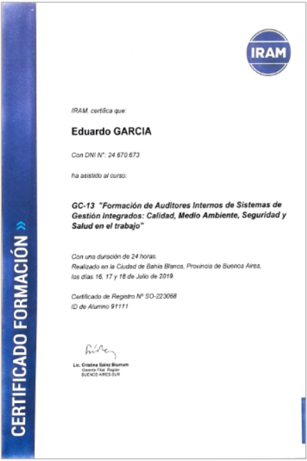 Certificado 4